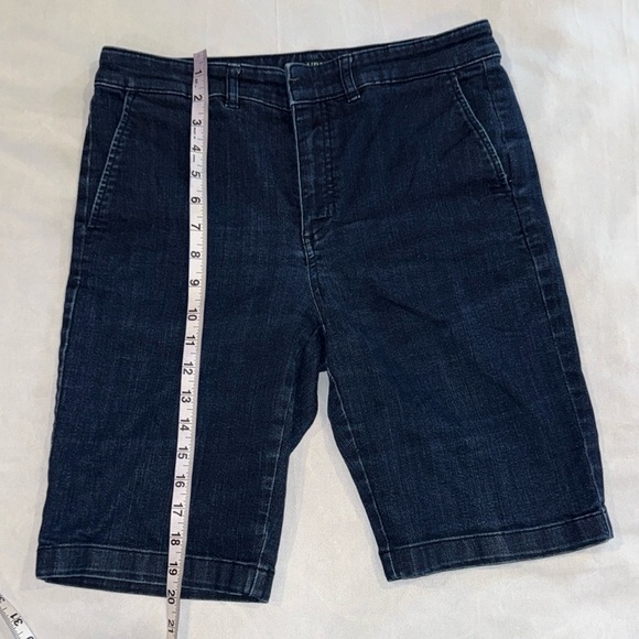 Ralph Lauren Blue Jean Shorts Tailored Fit Above Knee Women's Size 6 - Picture 5 of 13